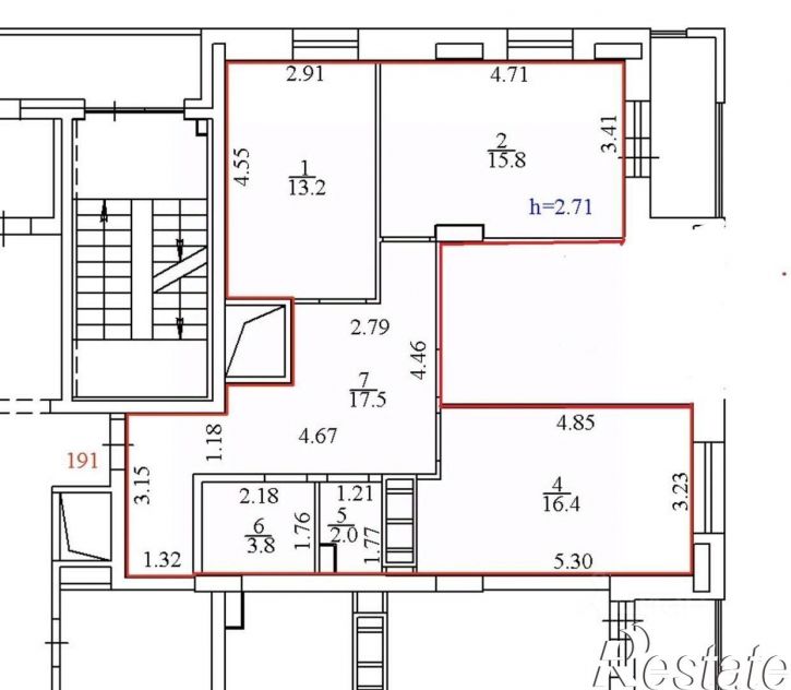 2-комн квартира улица Луначарского, 99,  д. 99