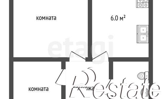 Купить квартиру за 3 800 000 рублей на улица Репина, 66