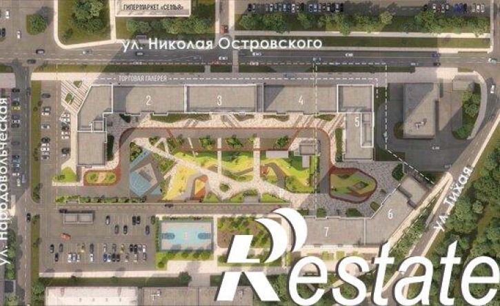 2-комн квартира улица Николая Островского, 52,  д. 52