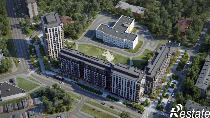 3-комн квартира в новом доме Лодыгина, 51