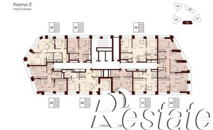 3-комн квартира в новом доме шоссе Космонавтов, 10А,  д. 10А